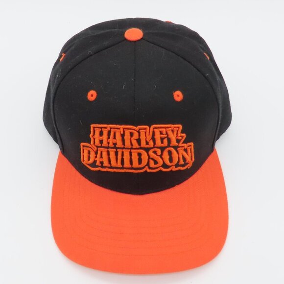 Harley-Davidson Men's Riding Out Snapback Flat Brim Baseball Cap - Picture 2 of 5